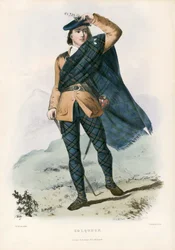 Colquhon, aus The Clans of the Scottish Highlands, 1845